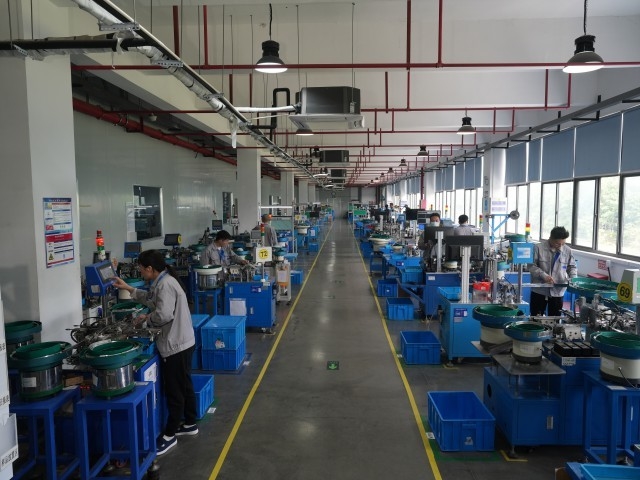 SCED ELECTRONICS CO., LTD. 工場生産ライン