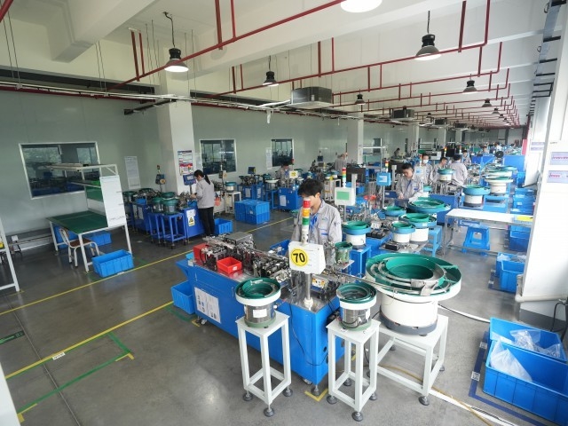 SCED ELECTRONICS CO., LTD. 工場生産ライン