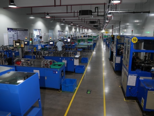 SCED ELECTRONICS CO., LTD. 工場生産ライン