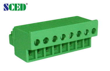 3.81mm ピッチプラグ ターミナルブロック 女性部品 300V 10A 緑色