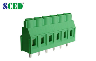 緑色M3ねじ9.52mm PCBのターミナル ブロック300V 30A 2-16ポーランド人
