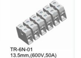 ターミナル ブロック ピッチ13.5mmを通した銅50A供給2-16人のポーランド人