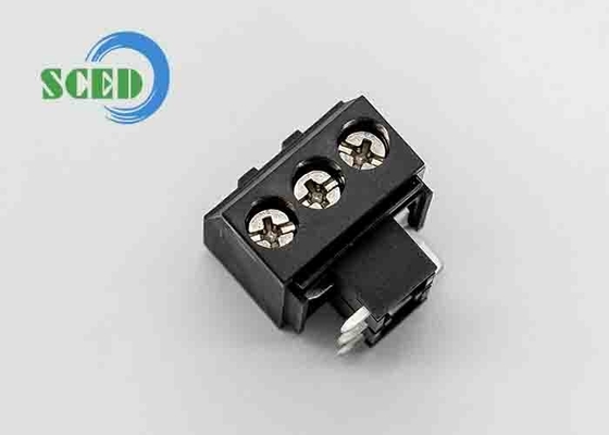 PA66 5.7mm ブラス 300V 10A M3 スクロールターミナルブロックコネクタ 10 - 22 AWG