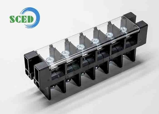 101A 21.0mm PBT パフォーレーション 600V プラスチックカバー付き端末ブロックを通す