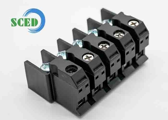 90A 600V PA66 M5 パフォーレーション・ターミナル・ブロック 15.00mm 4-20 AWG