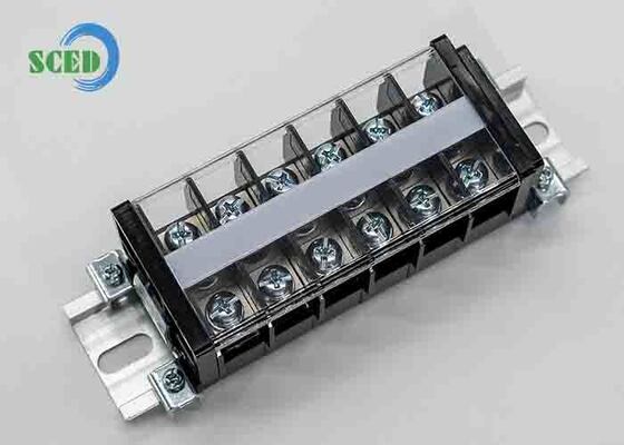 High Current Terminal Block with 175A Rated Current UL94 V-0 Flammability for Industrial Power Distribution