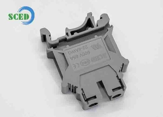 Gray Panel Mounting Terminal Blocks Number of Poles 2 To 24 Poles Providing and Durable Electrical Connection Solutions
