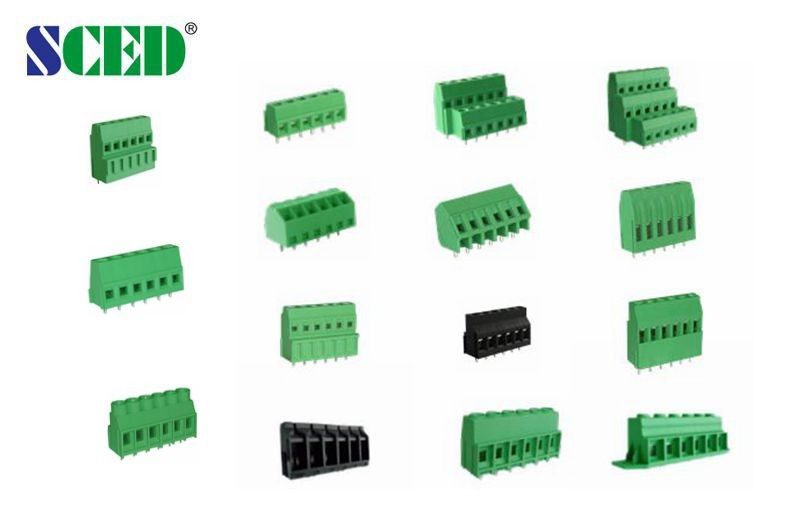 表面の台紙のための穴PCBのターミナル ブロック2-36の接触を通して