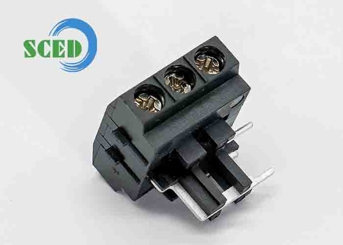 300V 10A M3 スクリュー・ターミナル・ブロック・コネクタ 12 24 AWG PBT 6.2mm スペーシング・ブラス