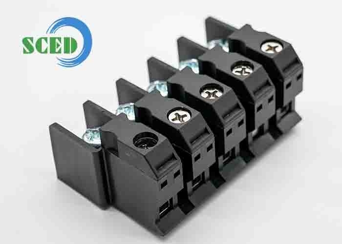 90A 600V PA66 M5 パフォーレーション・ターミナル・ブロック 15.00mm 4-20 AWG