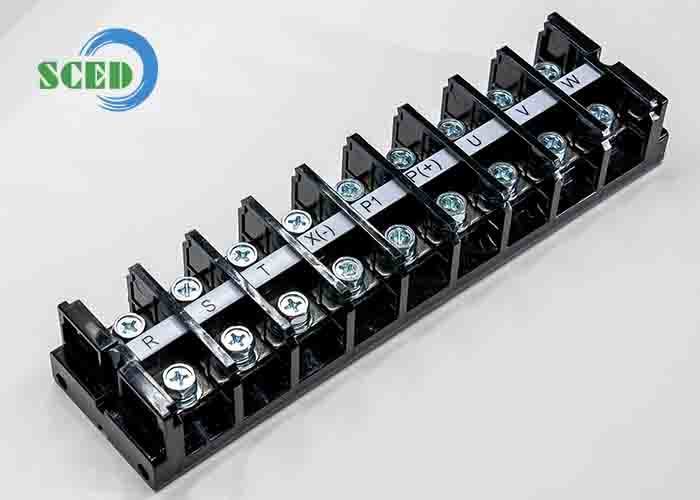 Insulation Resistance of 500MΩ and 1-24 Poles Green Through Panel Terminal Blocks for Your Requirements