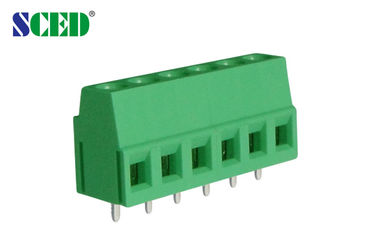 5.08mm ピッチ PCB のターミナル ブロック 300V 10A M3 2-24 ポーランド人の緑色