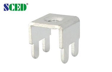 80A PCBのターミナル ブロックの付属品の真鍮の電子工学の部品6.5*10.3mm