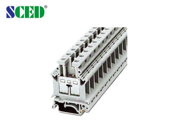 ターミナル ブロック AWG 22-4 の台紙ターミナル コネクターを通した電力配分の供給