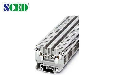 300V 32A の喧騒の柵のターミナル ブロック電気 6.2mm の幅 OEM ODM