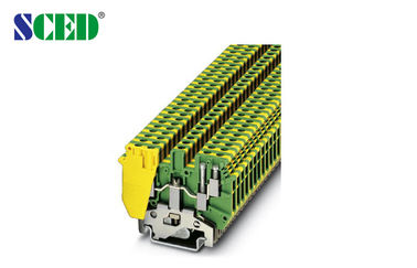 二重デッキの喧騒の柵のターミナル ブロックのコネクターの取り外し可能な幅 6.2mm