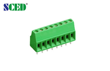 2.54mm の電気ターミナル ブロック、125V 6A 2P-22P PCB のねじ込み端子のブロックを投げて下さい