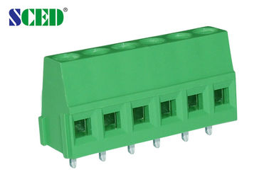 5.0mm 300V 10A PCB の台紙のターミナル ブロック、2P-24P PCB のねじ込み端子のブロックを投げて下さい
