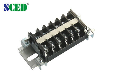 15A 障壁のポーランド人が付いている高く現在のターミナル ブロックのコネクター ピッチ 10.50mm
