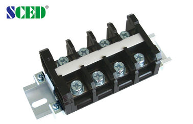 19.0mm の 80A 高く現在のターミナル ブロック、直角 PCB の障壁のターミナル ブロック