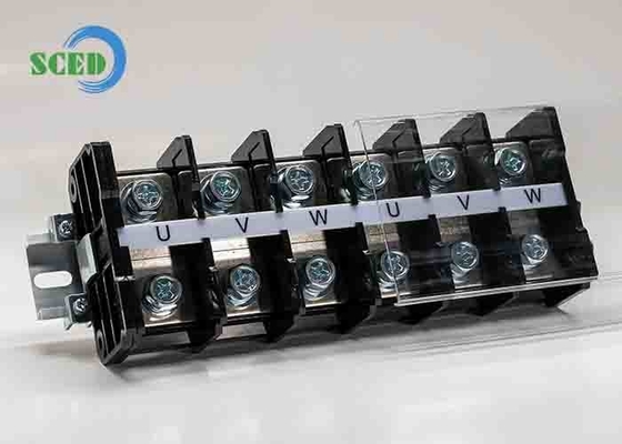 PCBバリアターミナルブロック 32.0mm 175A 高電流ターミナルブロック PC M8 右角