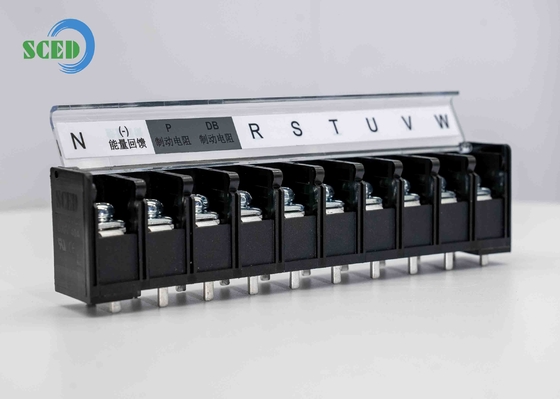バリア・ターミナル・ブロック PBT ピッチ 14.50mm 600V 40A 4-14P M5 パワー・ターミナル・ブロック