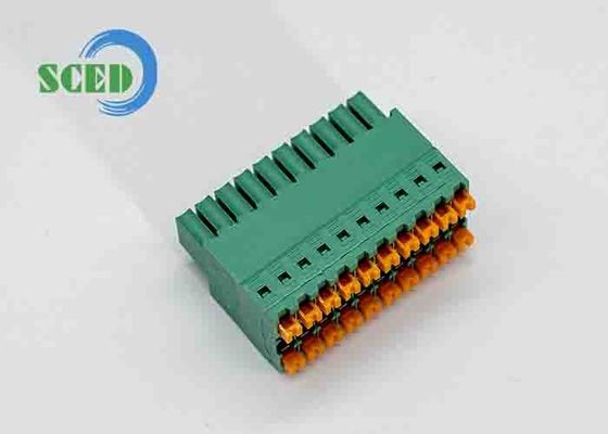 メスソケット 3.50mm ピッチ プラグイン端子台 300V 10A PCBおよび産業用途向け