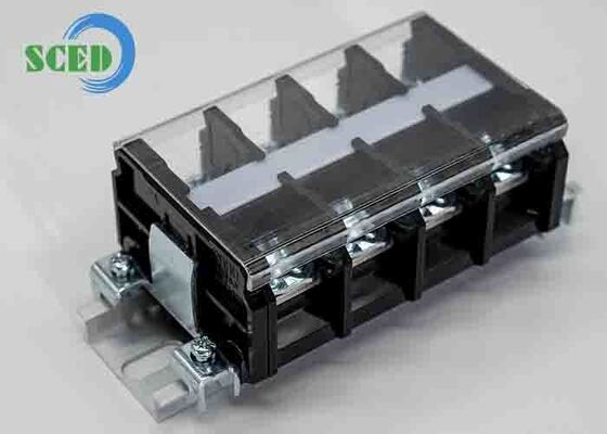 パネルマウント付き175A定格電流高電流端子台、UL 1059 IEC 60947-7-1認証取得済み、産業用電力分配用