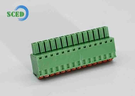 300V 600V 端末を通過する供給 ブロックワイヤ接続端末 産業機器の安全な電気接続
