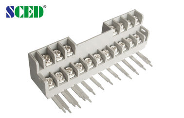 15A 18 x 2P 7.62mm の障壁のターミナル ブロック ピッチ力 14 - 24 AWG