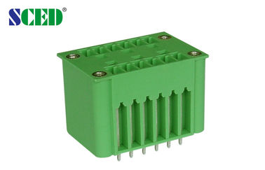 男性のソケット ヘッダー ピッチ 3.81mm/300V 8A/2*2P-20*2P のプラグイン可能なターミナル ブロック