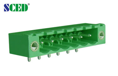 ヘッダーの差込式のターミナル ブロックの男性のソケットは 5.08mm 300V 18A 2 を- 22P 投げます