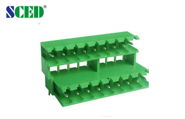 5.08mm の差込式のターミナル ブロック ヘッダーの男性のソケット 300V 18A 2 x 2P - 24 の x 2P --を投げて下さい