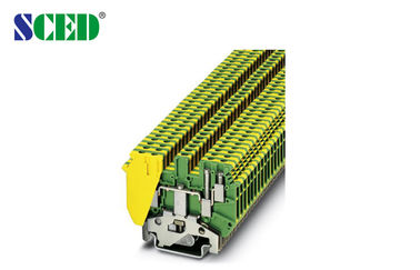 喧騒の柵のターミナル ブロック 4mm2 フェニックスの接触のターミナル ブロックを通って与えて下さい